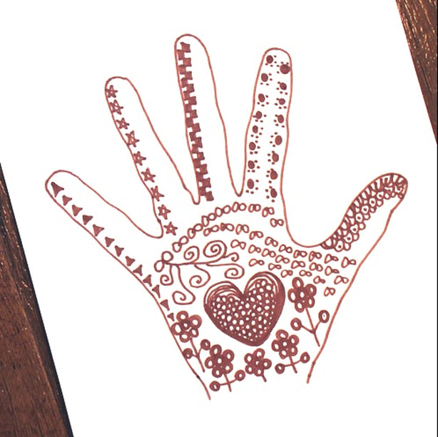 Creative Yogis Henna Hands